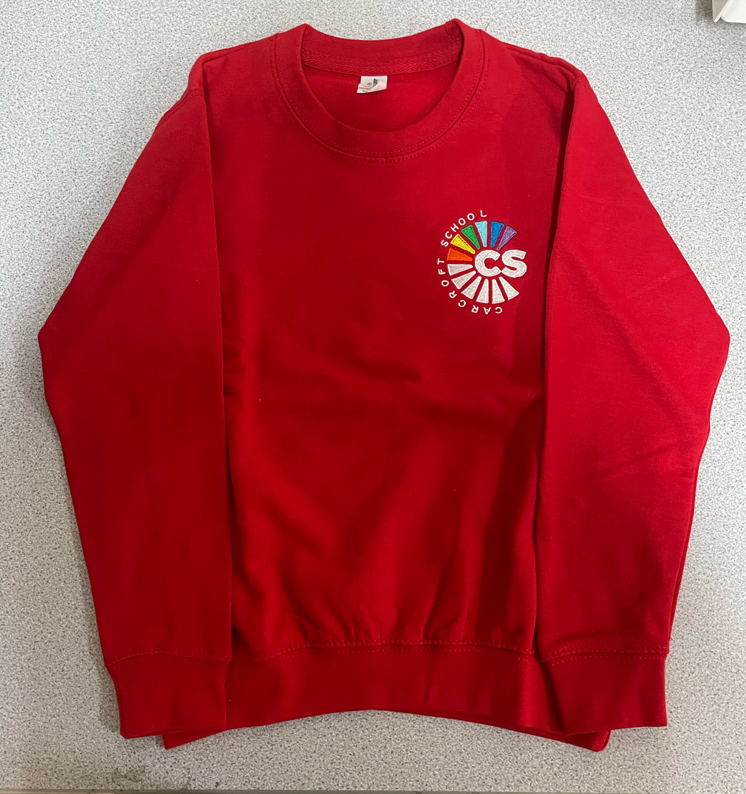 Carcroft Red Sweatshirt